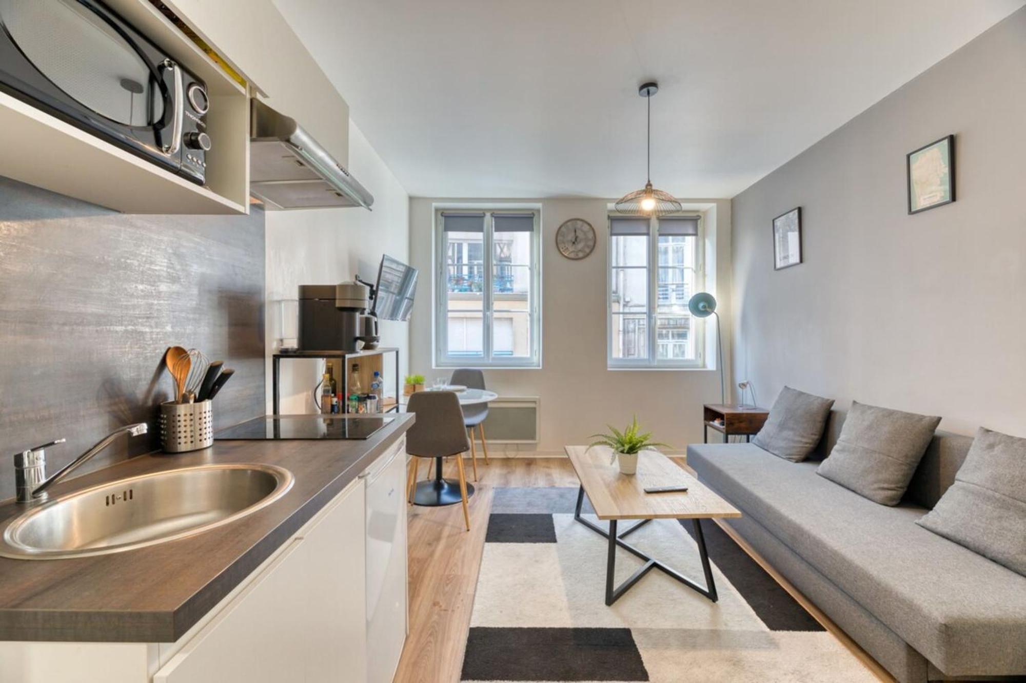Le Thibaut Studio Renove Au Coeur De Rouen Kültér fotó