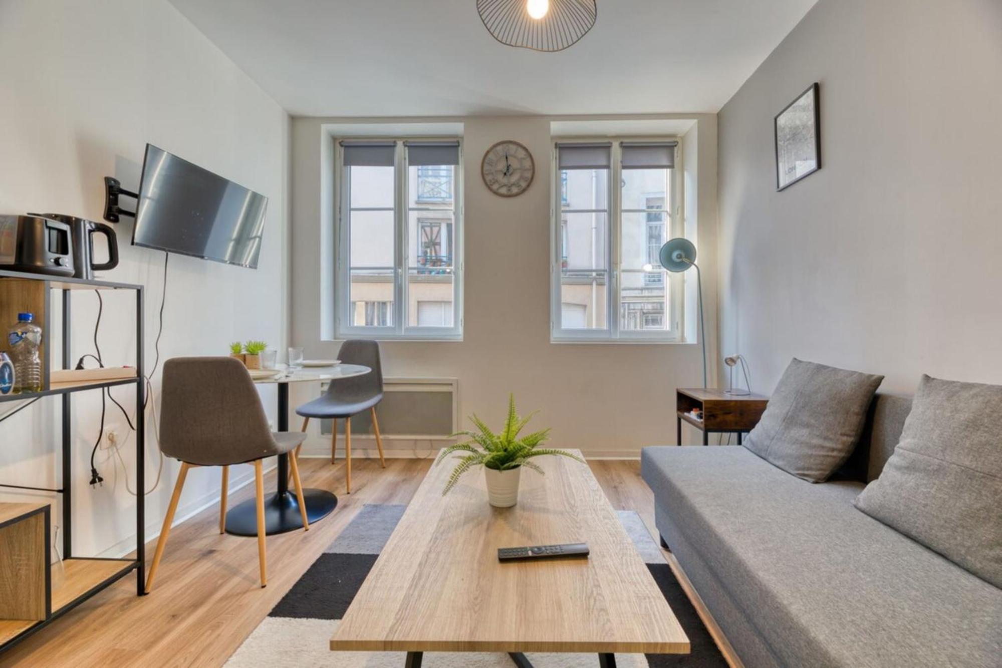 Le Thibaut Studio Renove Au Coeur De Rouen Kültér fotó